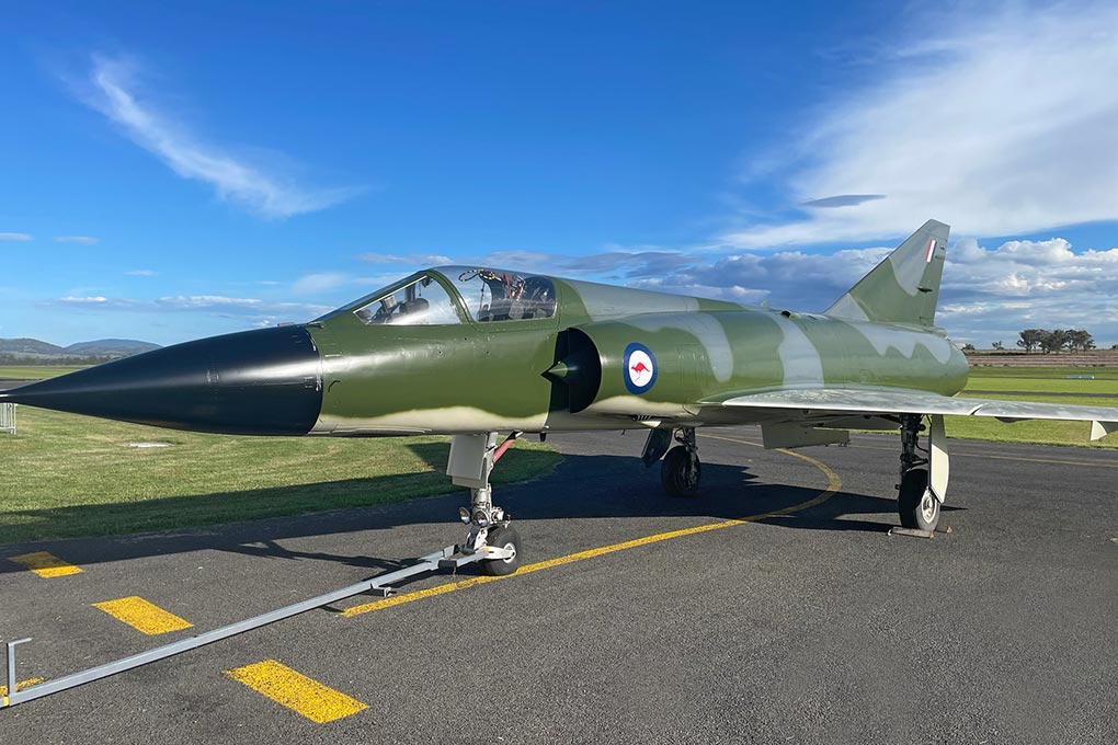 Dassault Mirage IIIO(F) RAAF A3-44 painted by Hunter Fighter Collection volunteers, Scone NSW